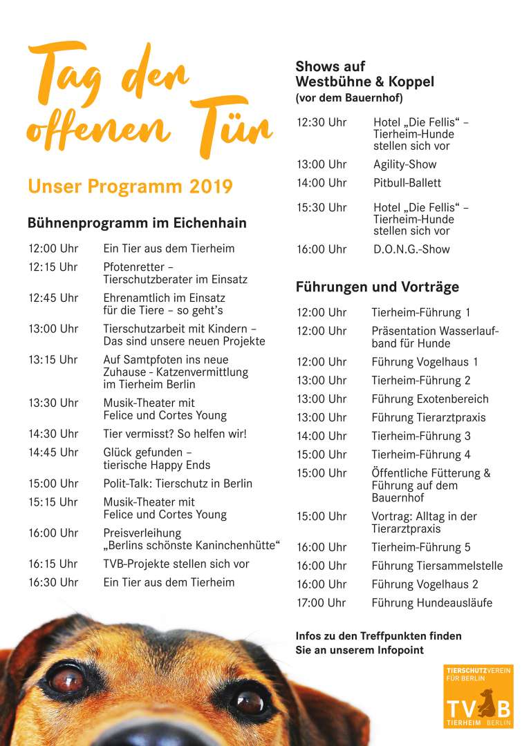 Tag der offenen Tür im Tierheim Berlin Tierheim Berlin Tag der offenen Tür im Tierheim Berlin Tierheim Berlin
